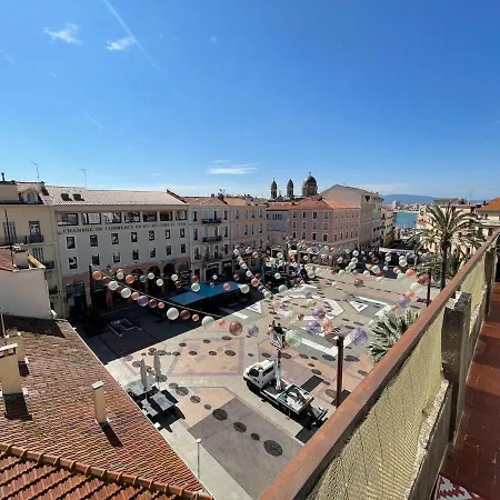 French Riviera Centre Port Balcon Panoramique Et Clim *