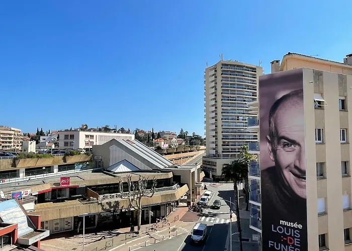 French Riviera Centre Port Balcon Panoramique Et Clim Apartment *