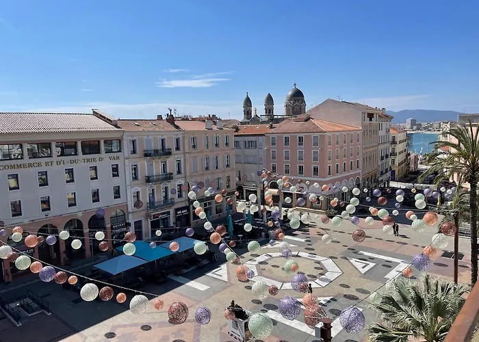 French Riviera Centre Port Balcon Panoramique Et Clim דירה Saint-Raphaël